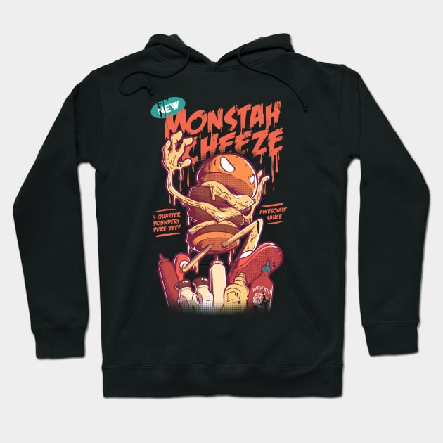 Monstah Cheeze Hoodie by wehkid